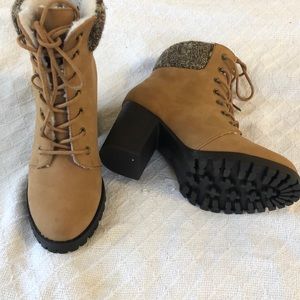 Cute high heel boots